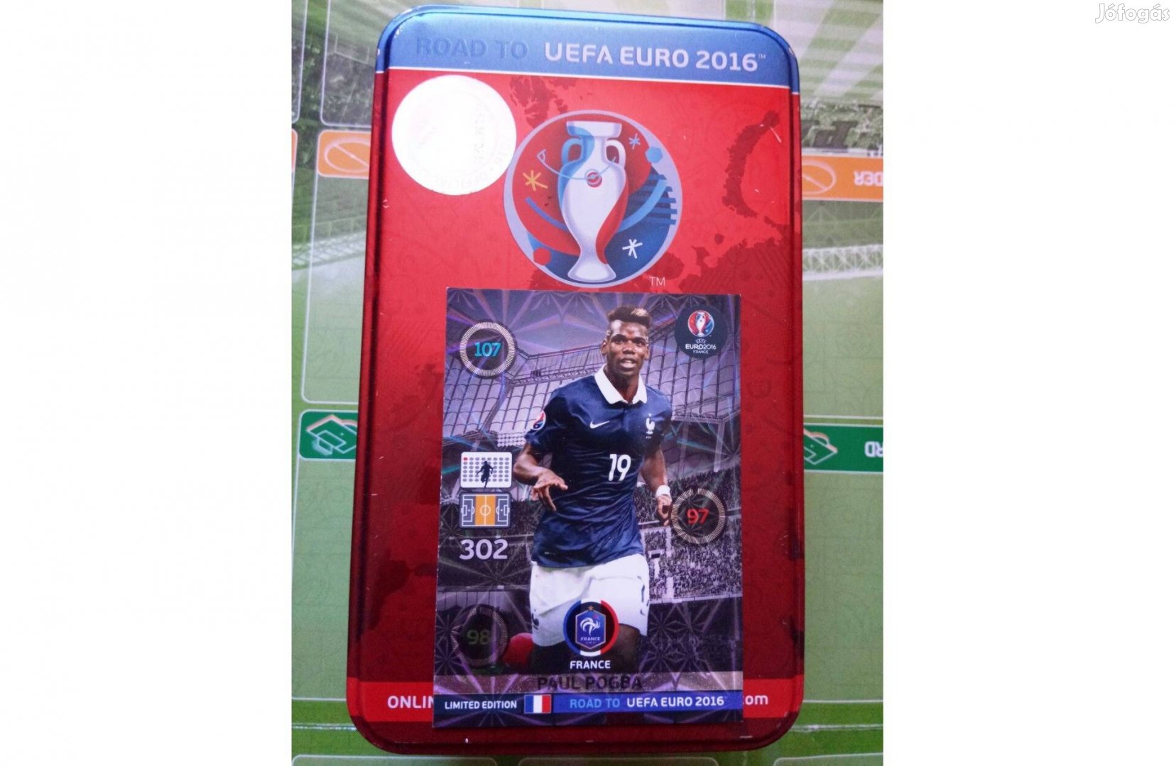 Road to UEFA EURO 2016 Paul Pogba Limited kártya