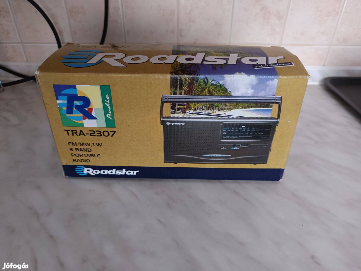 Roadstar FM asztali, konyhai rádió Új!