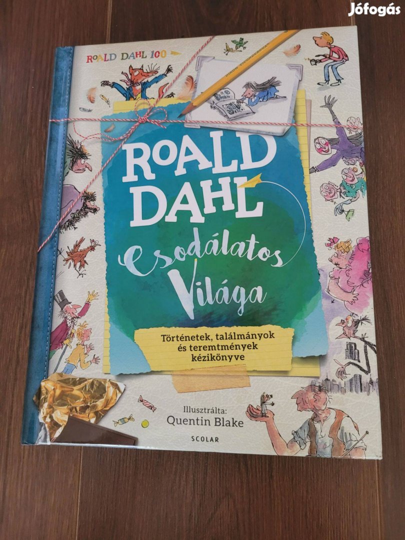 Roald Dahl csodálatos világa című könyv féláron eladó (újólag vett)!
