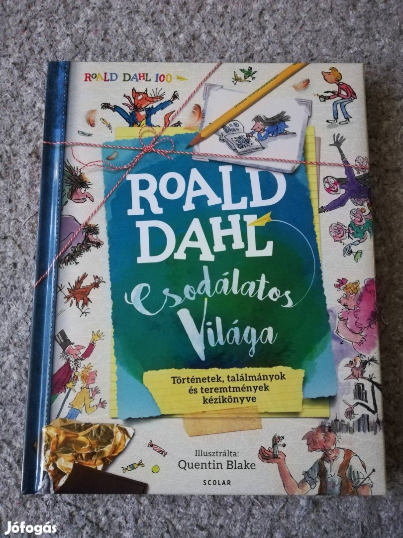 Roald Dahl csodálatos világa gyerekkönyv 