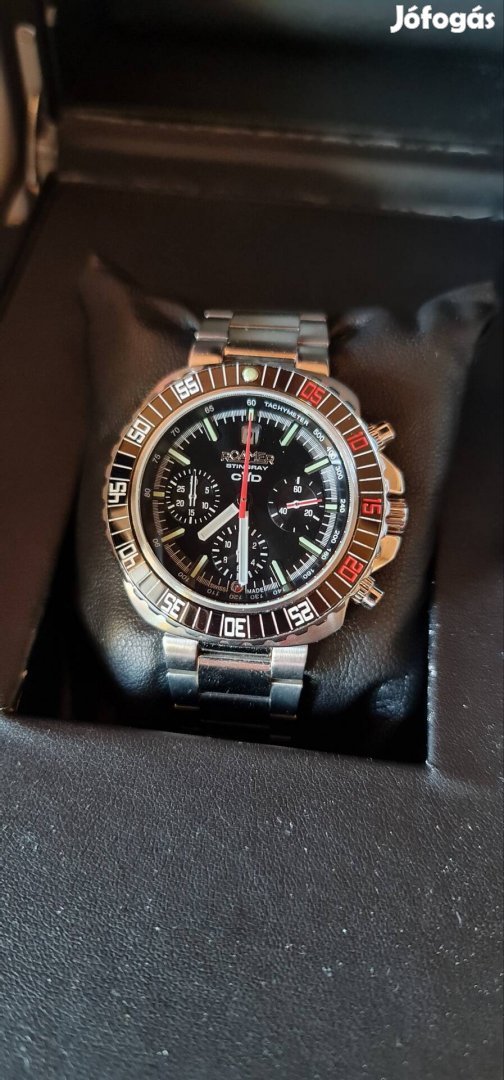 Roamer Stingray chronograph automata óra 125 years limitált kiadás.