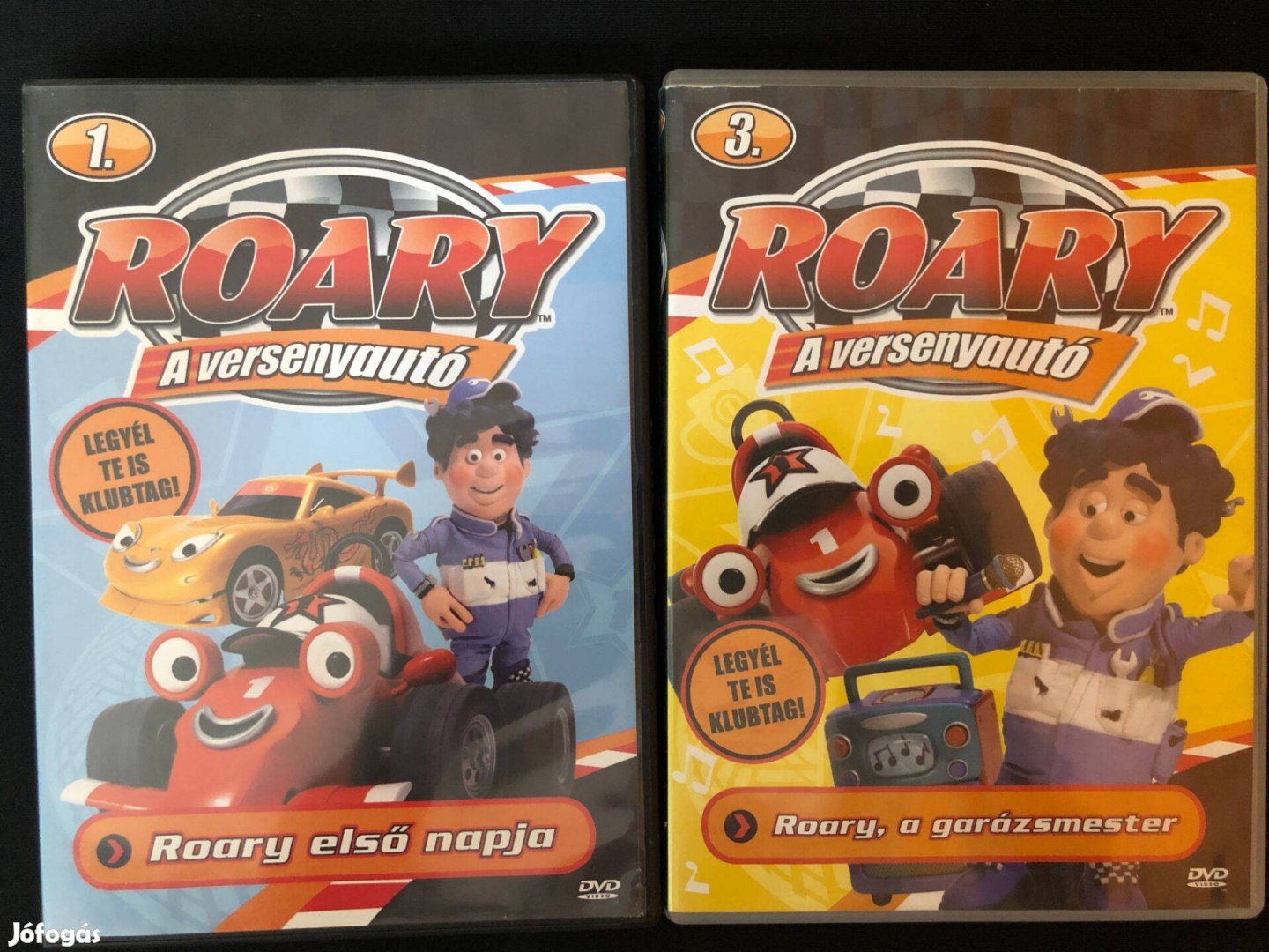 Roary, a versenyautó - Roary első napja + Roary, a garázsmester DVD