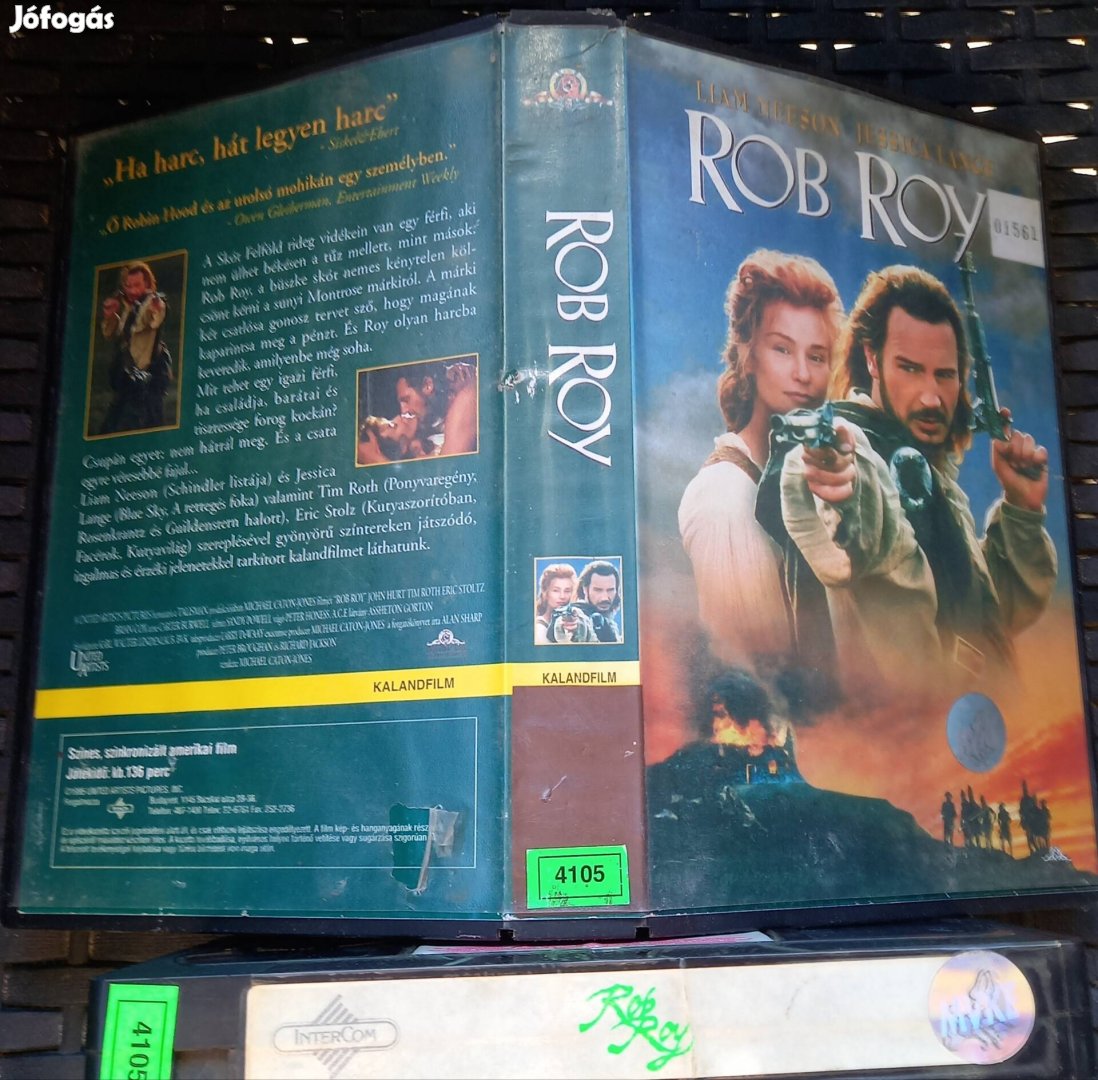 Rob Roy - kaland vhs - Liam Neeson