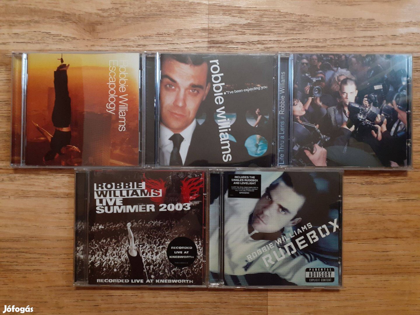 Robbie Williams CD lemezek egy csomagban