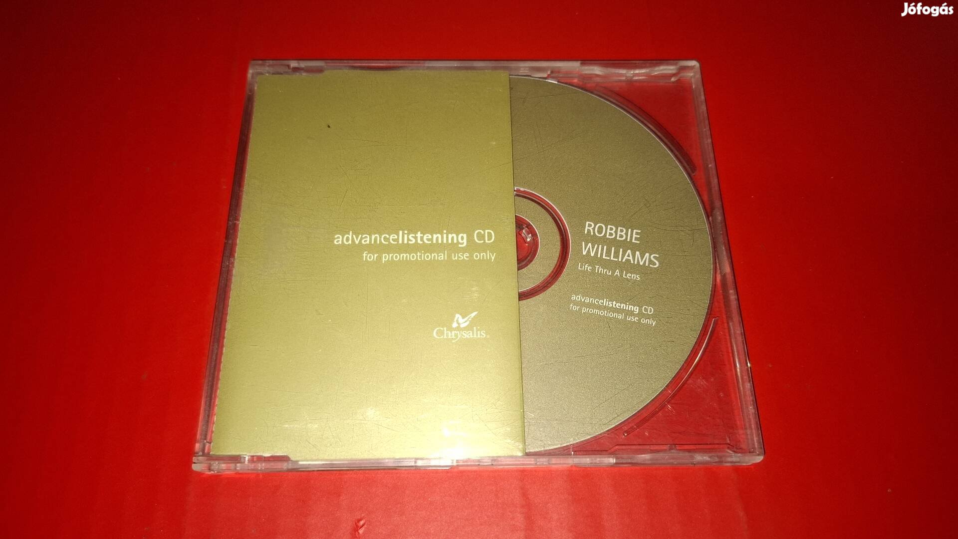 Robbie Williams Life thru a lens Promo maxi Cd 1997