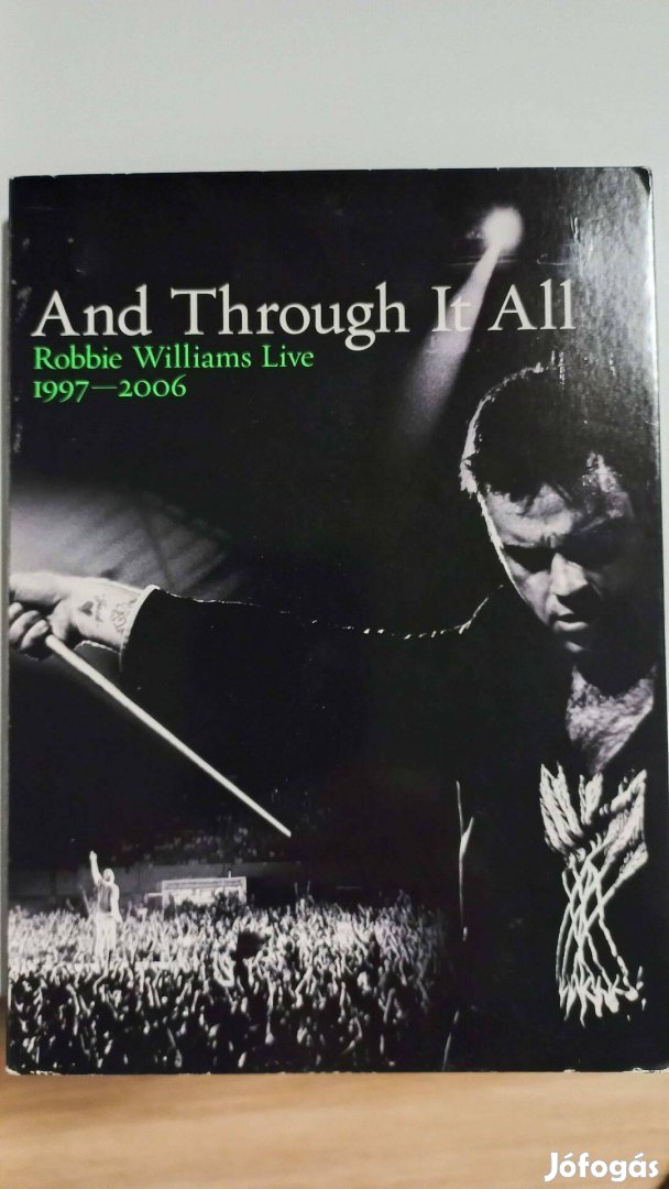 Robbie Williams Live - And Throug It All - 1997-2006 dupla CD eladó