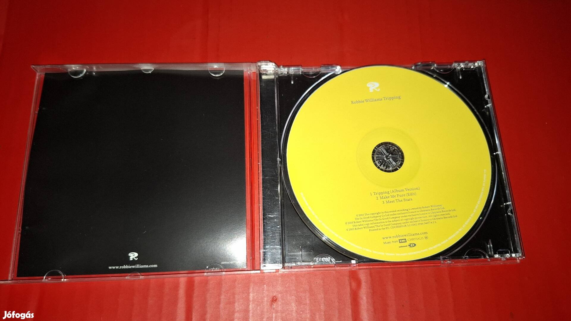 Robbie Williams Tripping Cd 2005