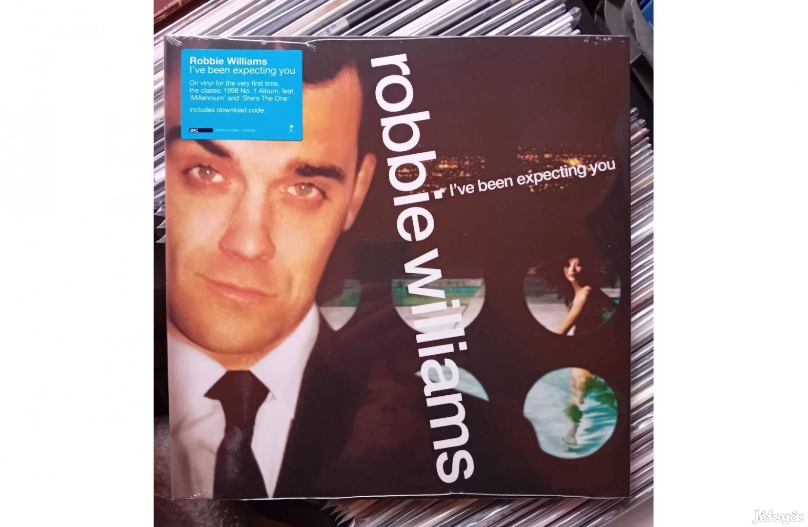 Robbie Williams - I've Been Expecting You Bakelit Lemez LP Bontatlan
