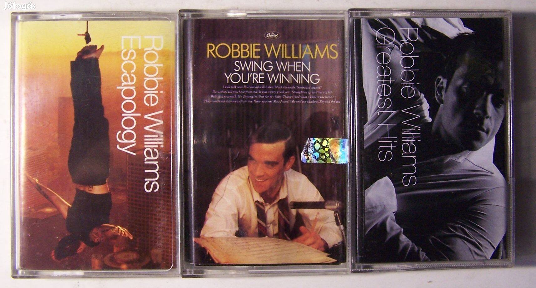 Robbie Williams kazetta-kollekció ár 3 db