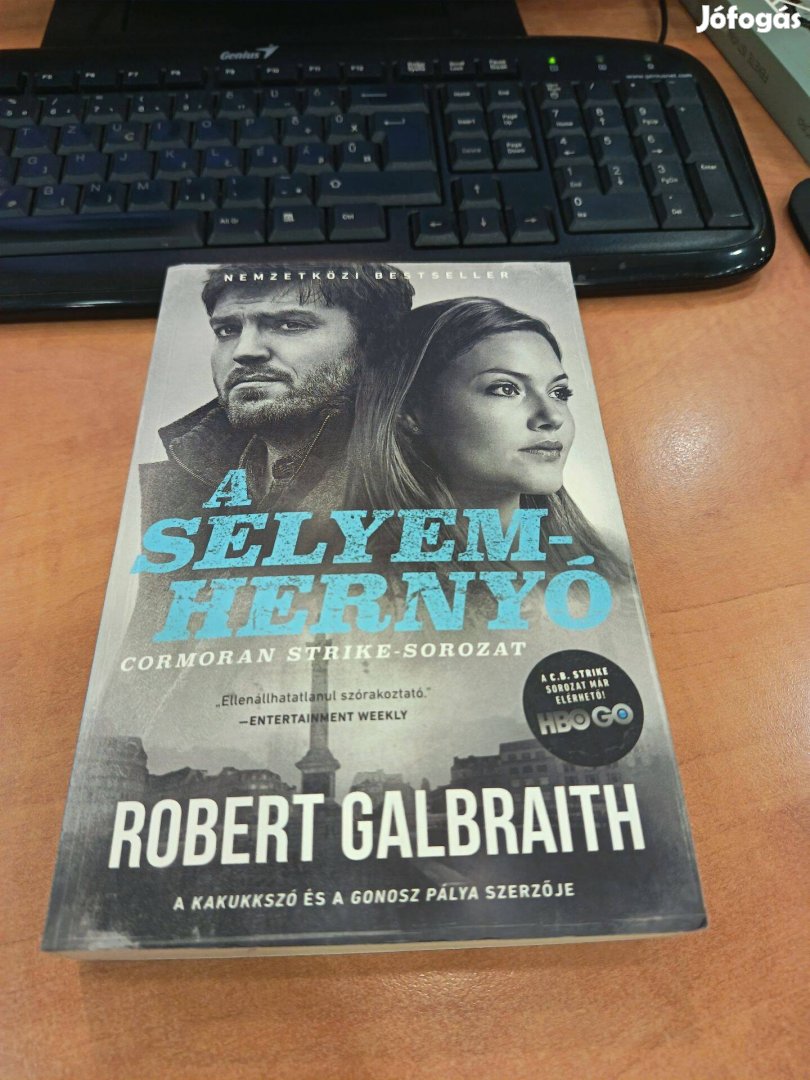 Robert Galbraith A selyemhernyó Cormoran Strike 2.