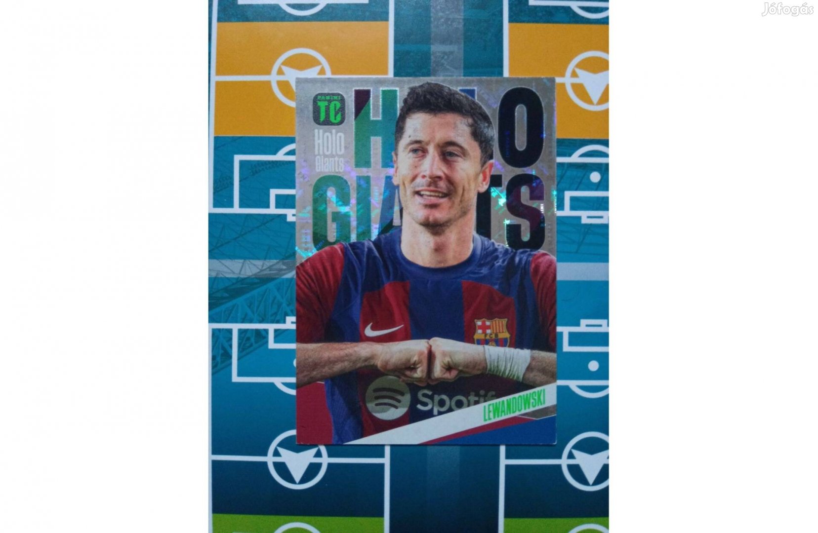 Robert Lewandowski Holo Giant Top Class 2024 focis kártya
