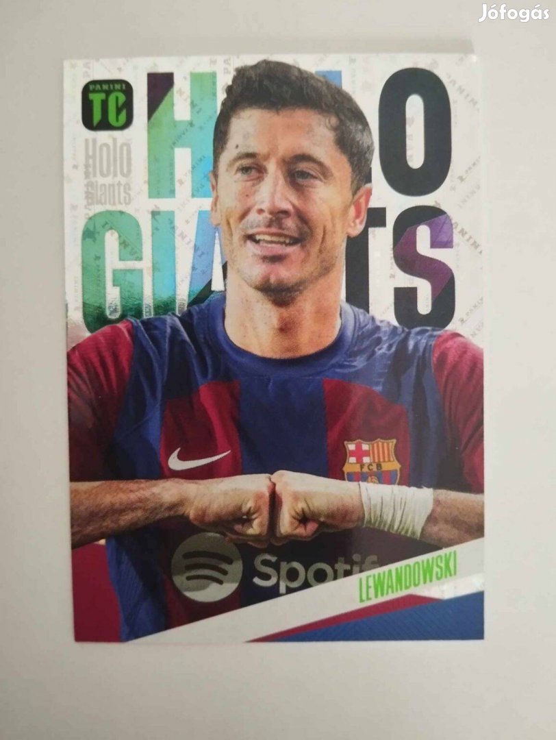 Robert Lewandowski (Barcelona) Top Class 2024 Holo Giant focis kártya