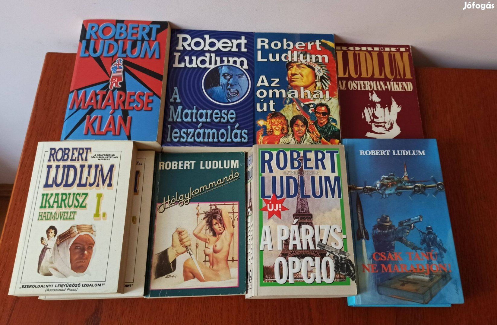 Robert Ludlum könyvcsomag / 8 db könyv