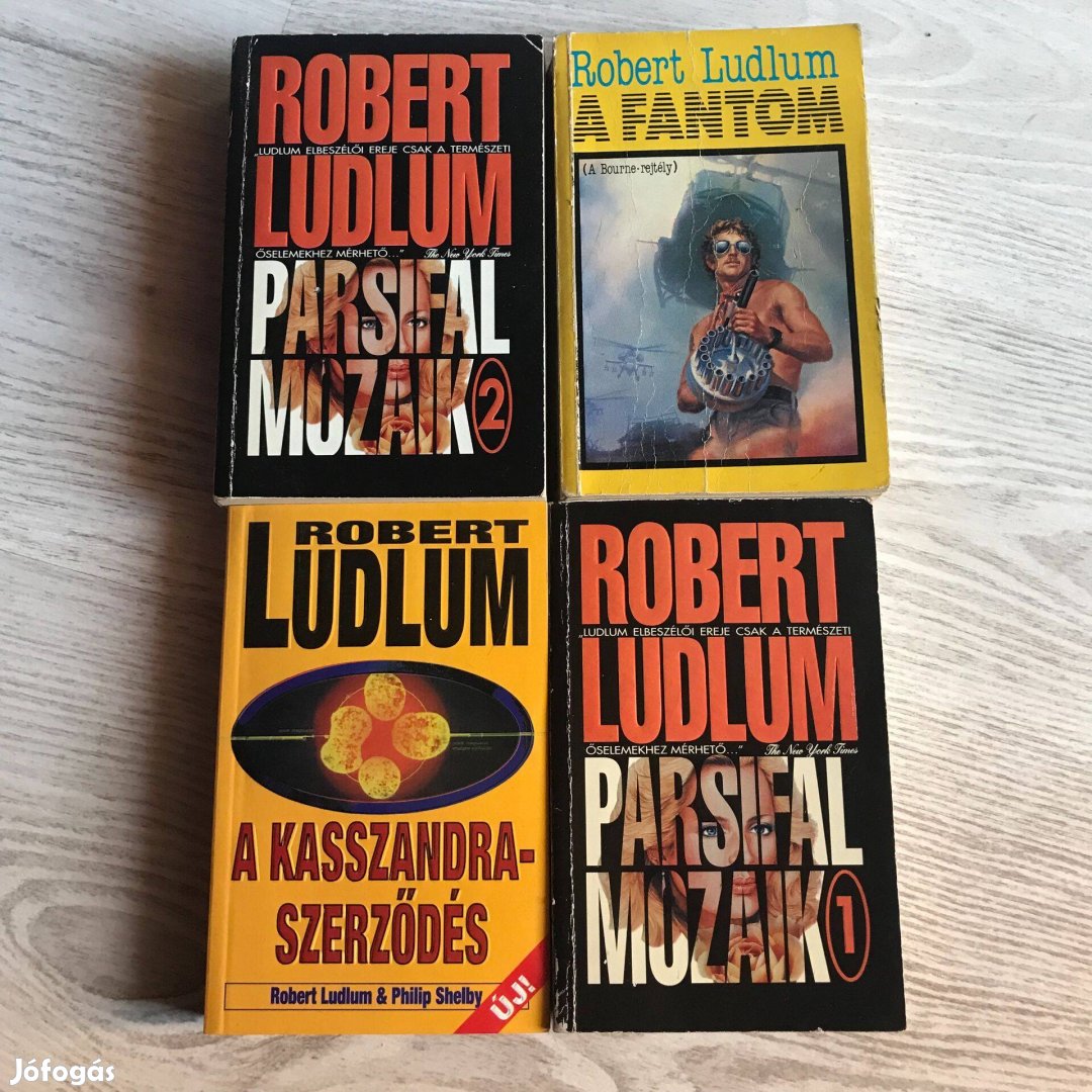 Robert Ludlum könyvek