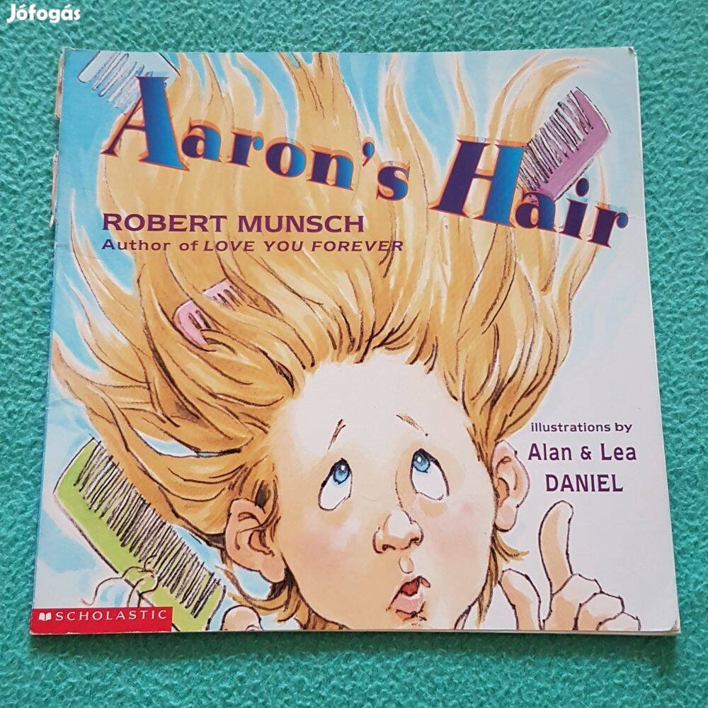 Robert Munsch: Aaron's Hair (angol nyelvű) mesekönyv