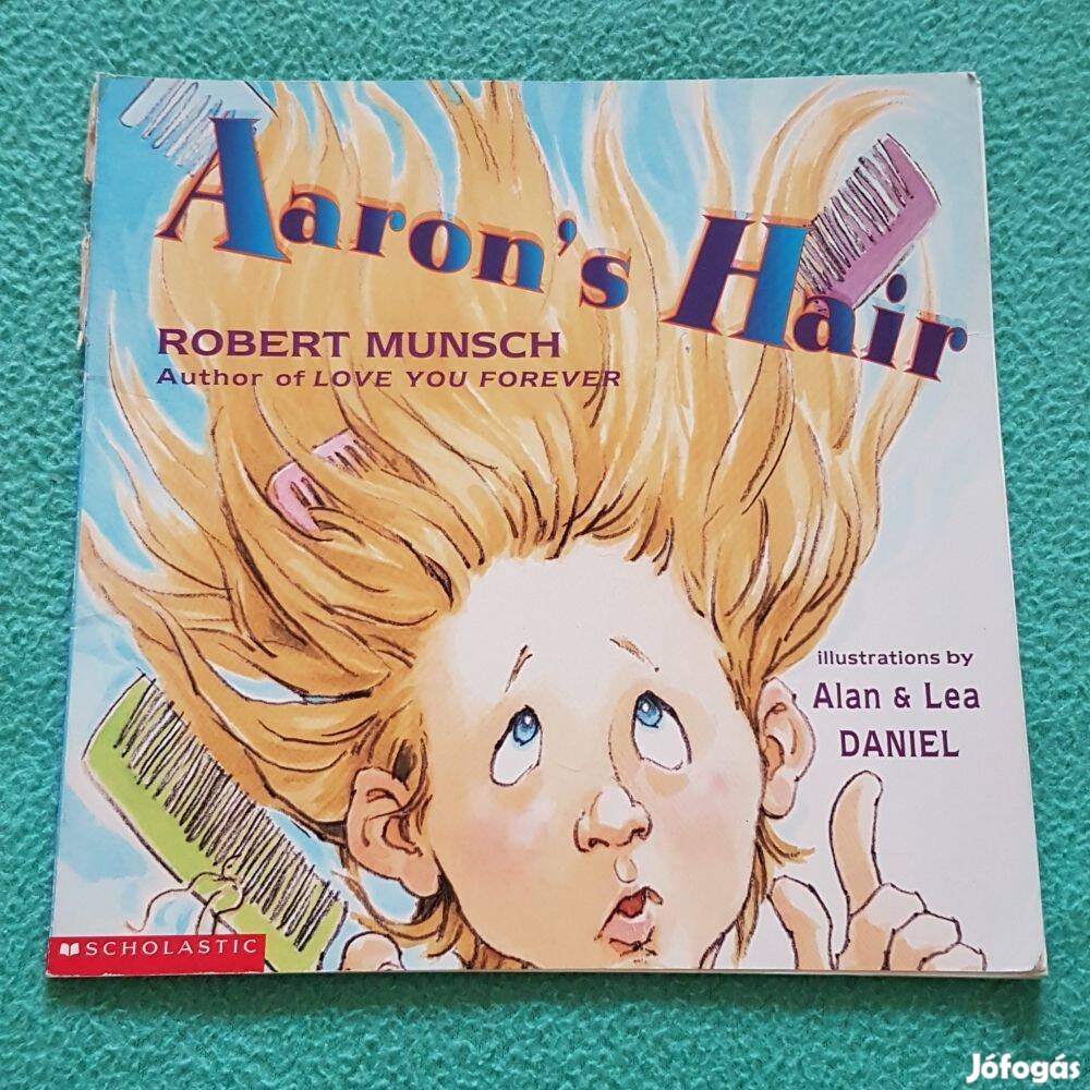 Robert Munsch - Aaron's Hair mesekönyv (angol nyelvű)