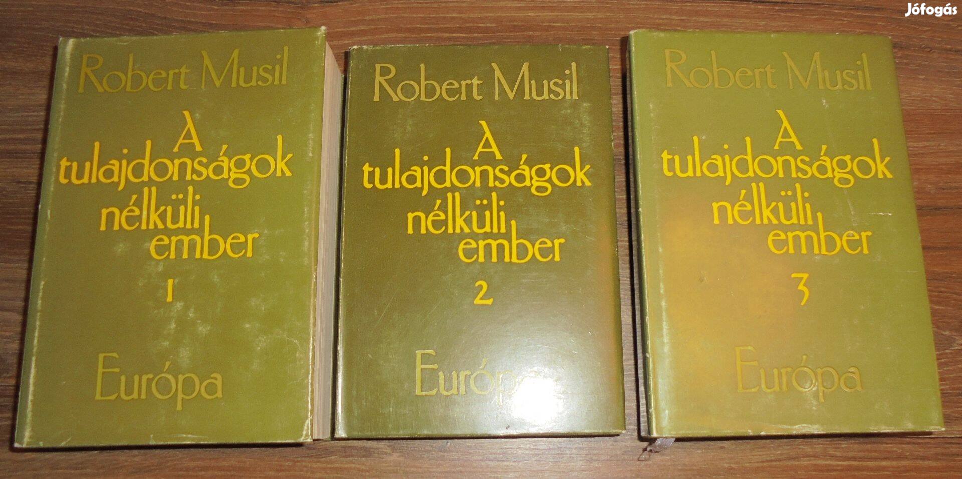 Robert Musil A tulajdonságok nélküli ember I-III