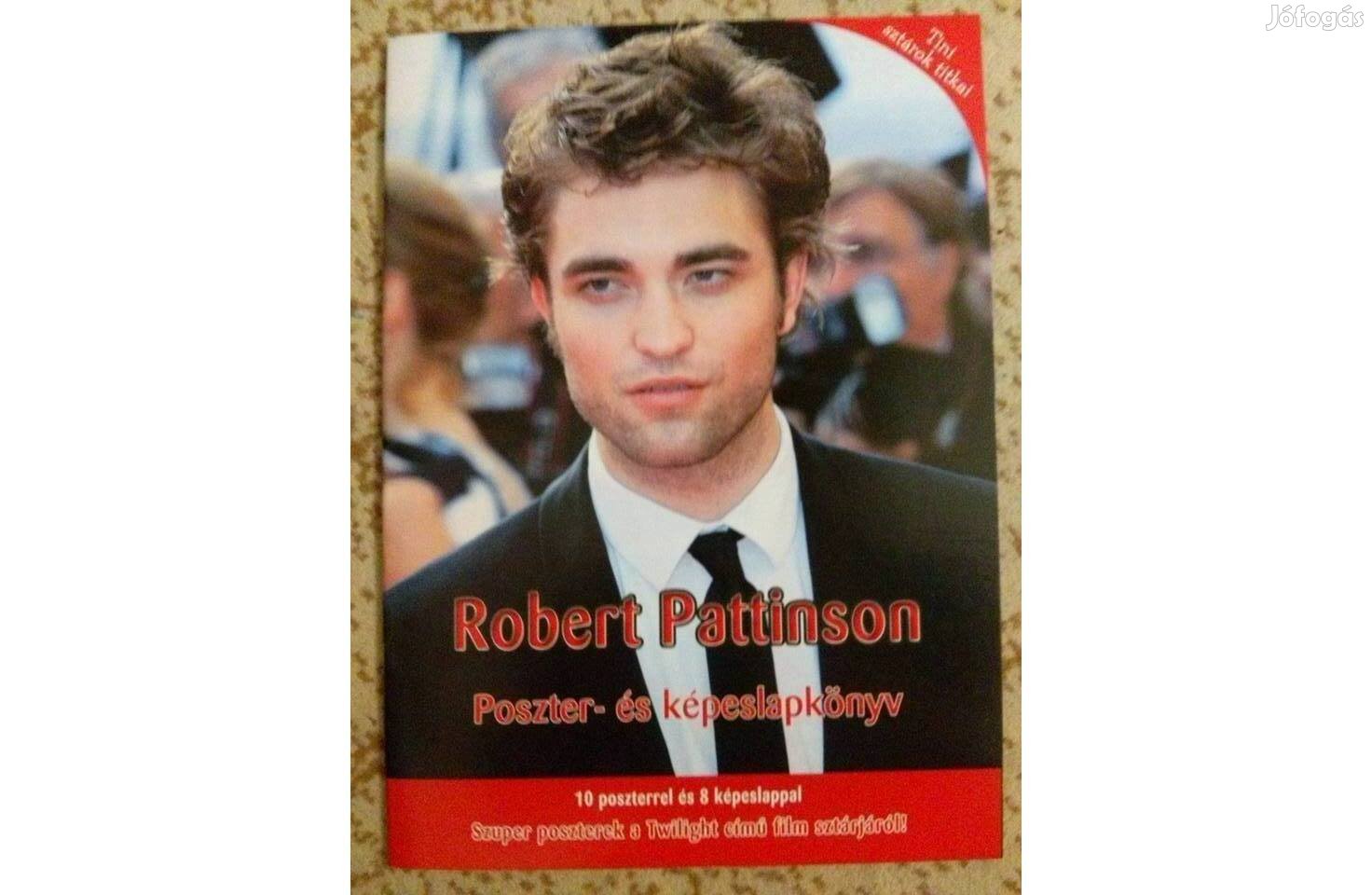 Robert Pattinson Poszter és képeslap könyv eladó!