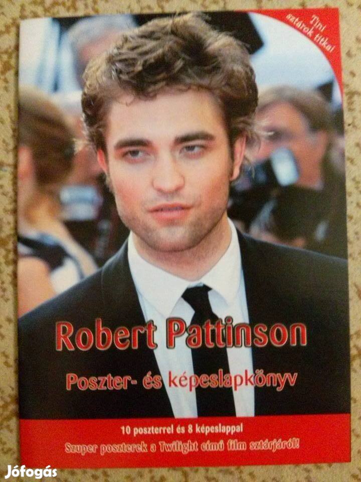 Robert Pattinson Poszter-és képeslapkönyv eladó!