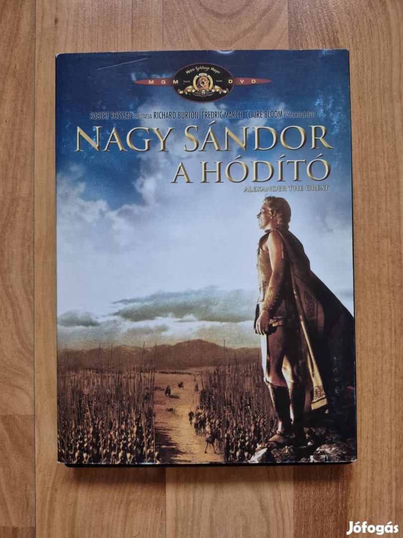 Robert Rossen: Nagy Sándor - A hódító DVD