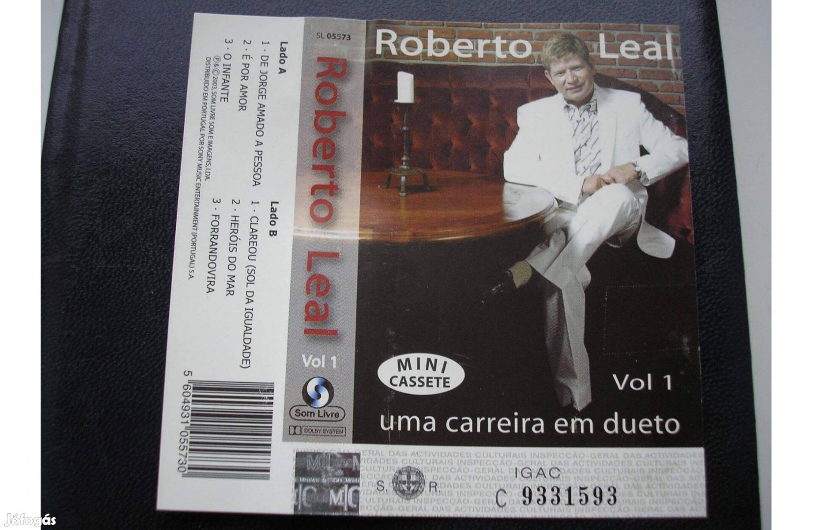 Roberto Leal - Uma carreira em dueto ,gyári műsoros kazetta