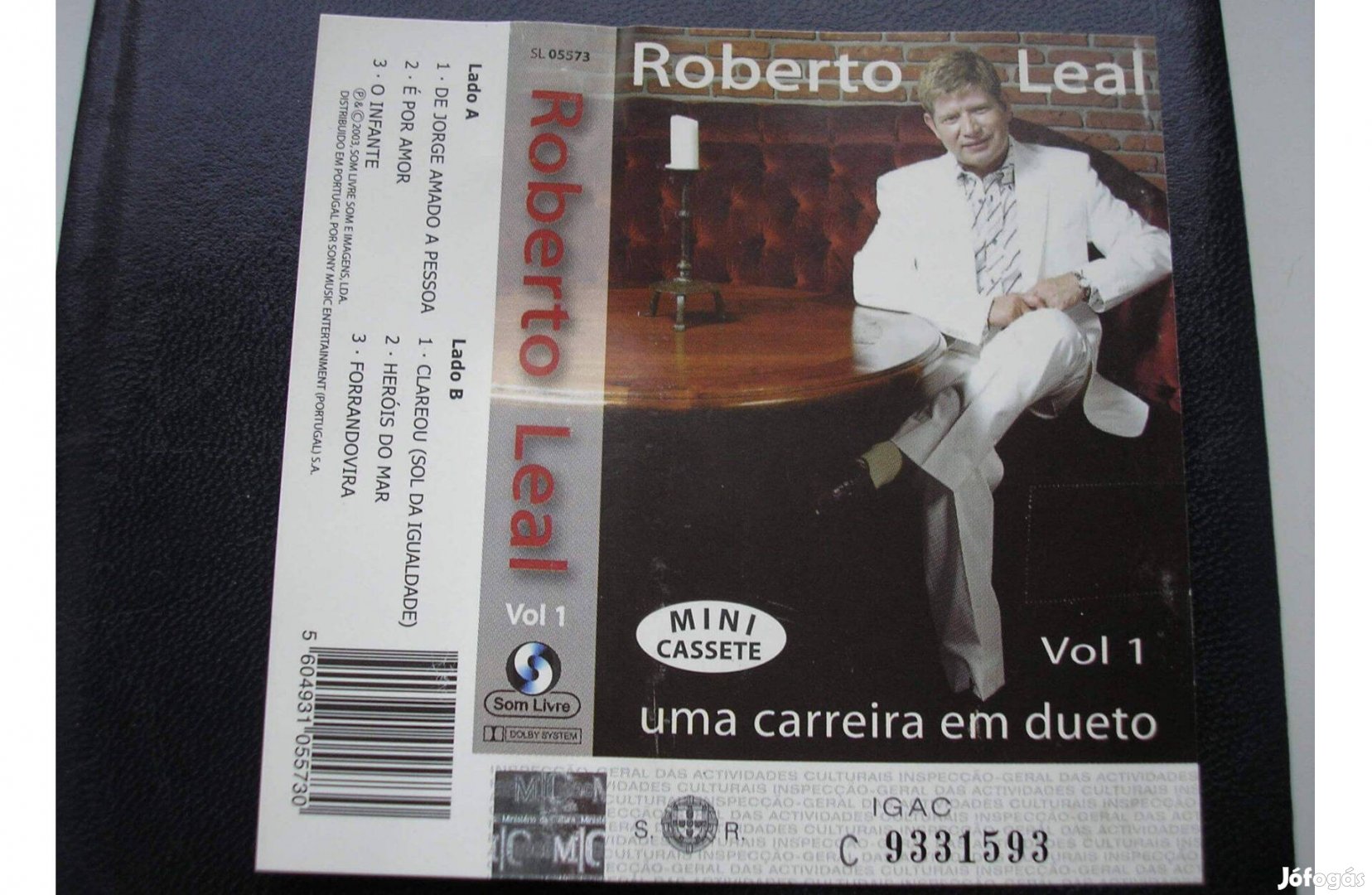Roberto Leal - Uma carreira em dueto ,gyári műsoros kazetta