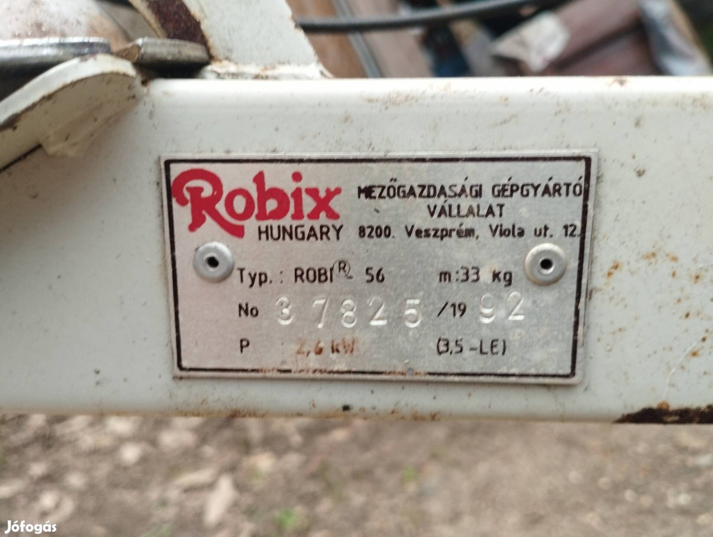 Robi 56 rotációs kapa
