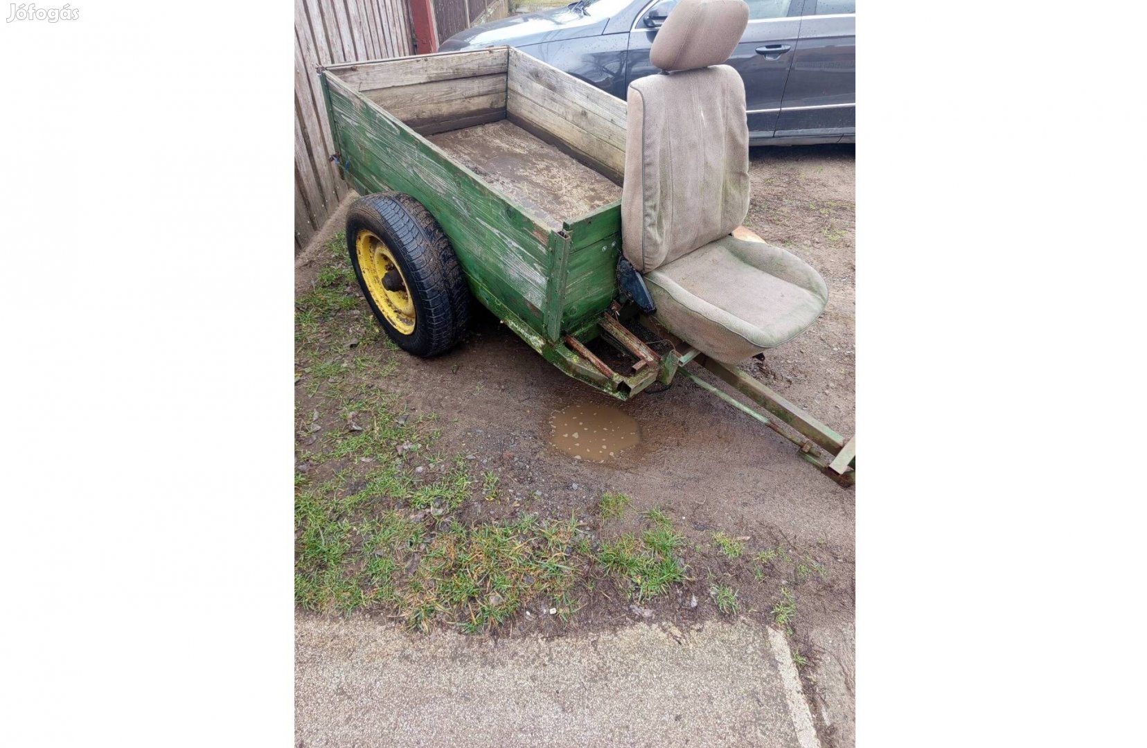 Robi kapa kapálógép utánfutó