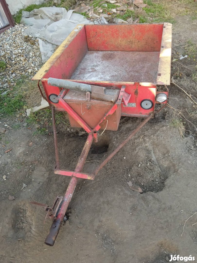 Robi rotációs kapa Terra utánfutó eladó