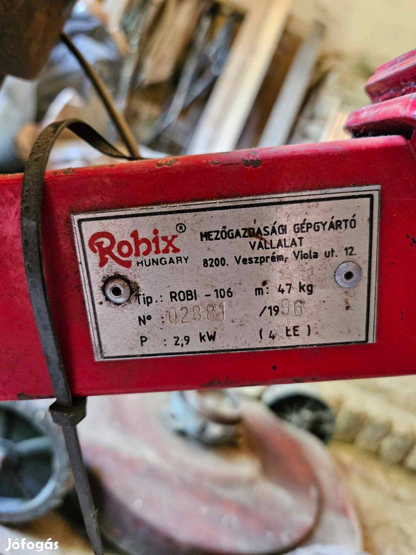 Robikapa Robix 106 rotációs kapa