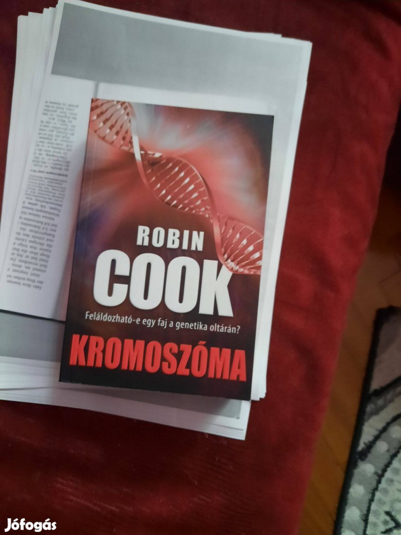 Robin Cook Kromoszóma című kiadványa eladó
