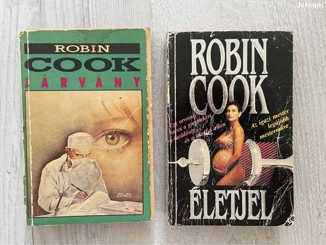 Robin Cook: Járvány, Életjel (horror, thriller, könyv)