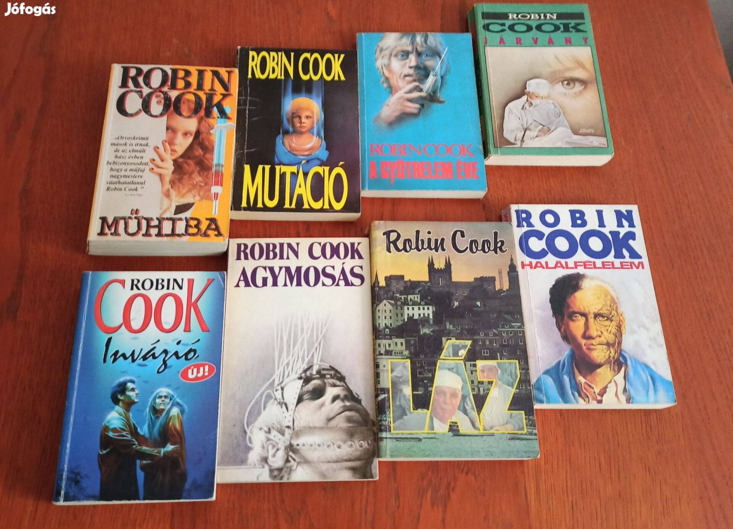Robin Cook könyvcsomag 9 db könyv