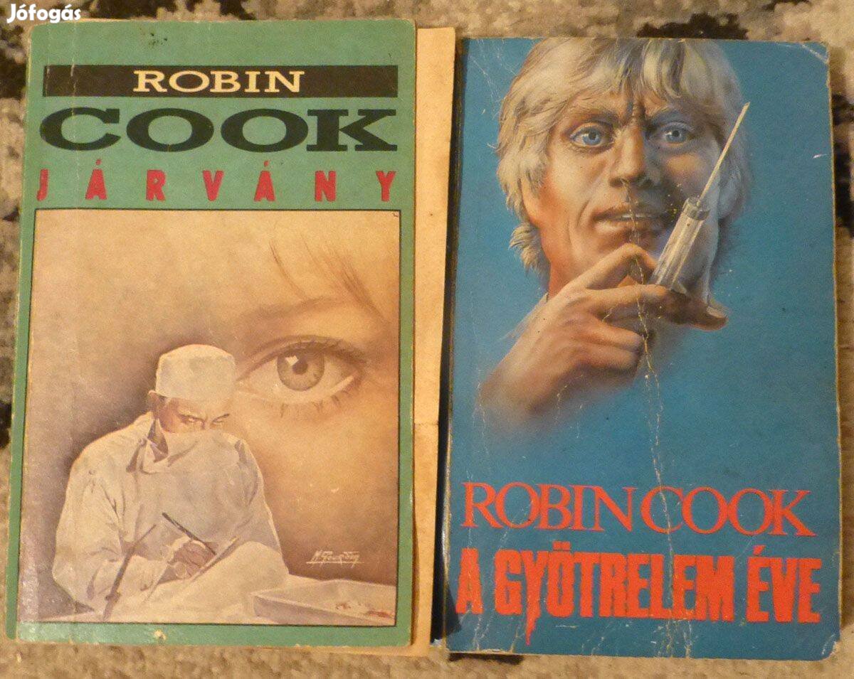 Robin Cook könyvek 100 Ft/db