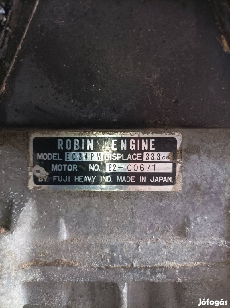 Robin EC34 japán kéthengeres kétütemű motor sárkányrepülő 