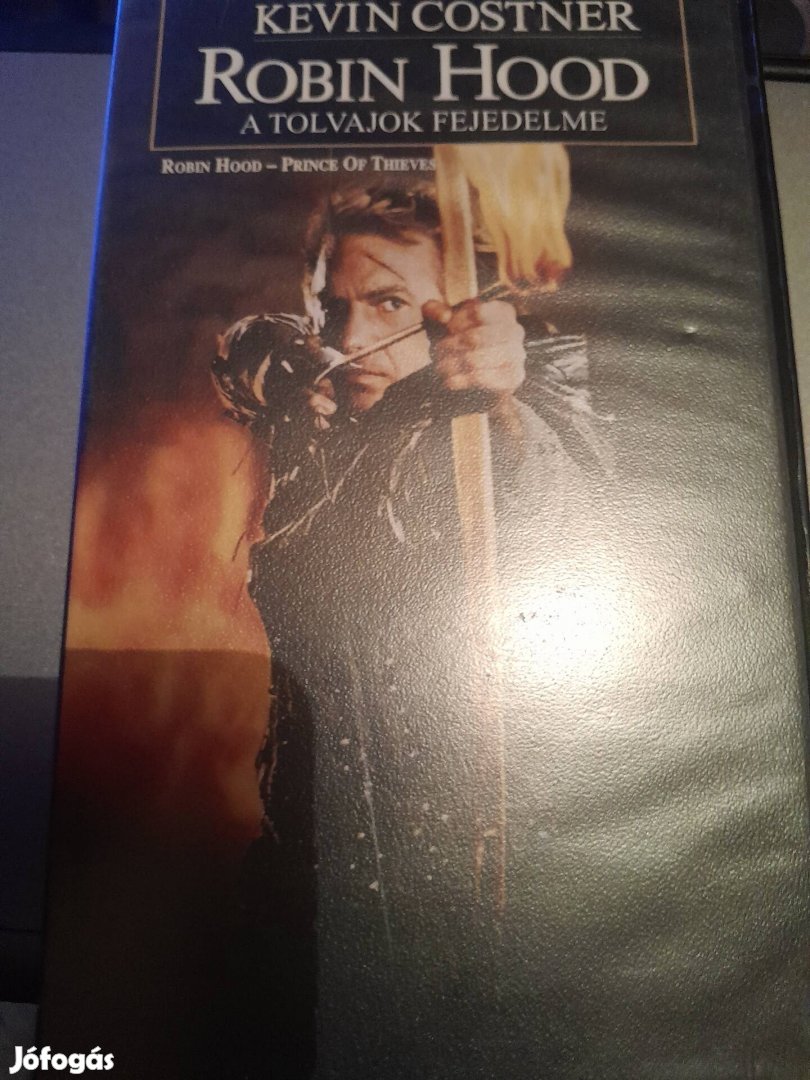 Robin Hood tolvajok fejedeleme VHS kazetta 