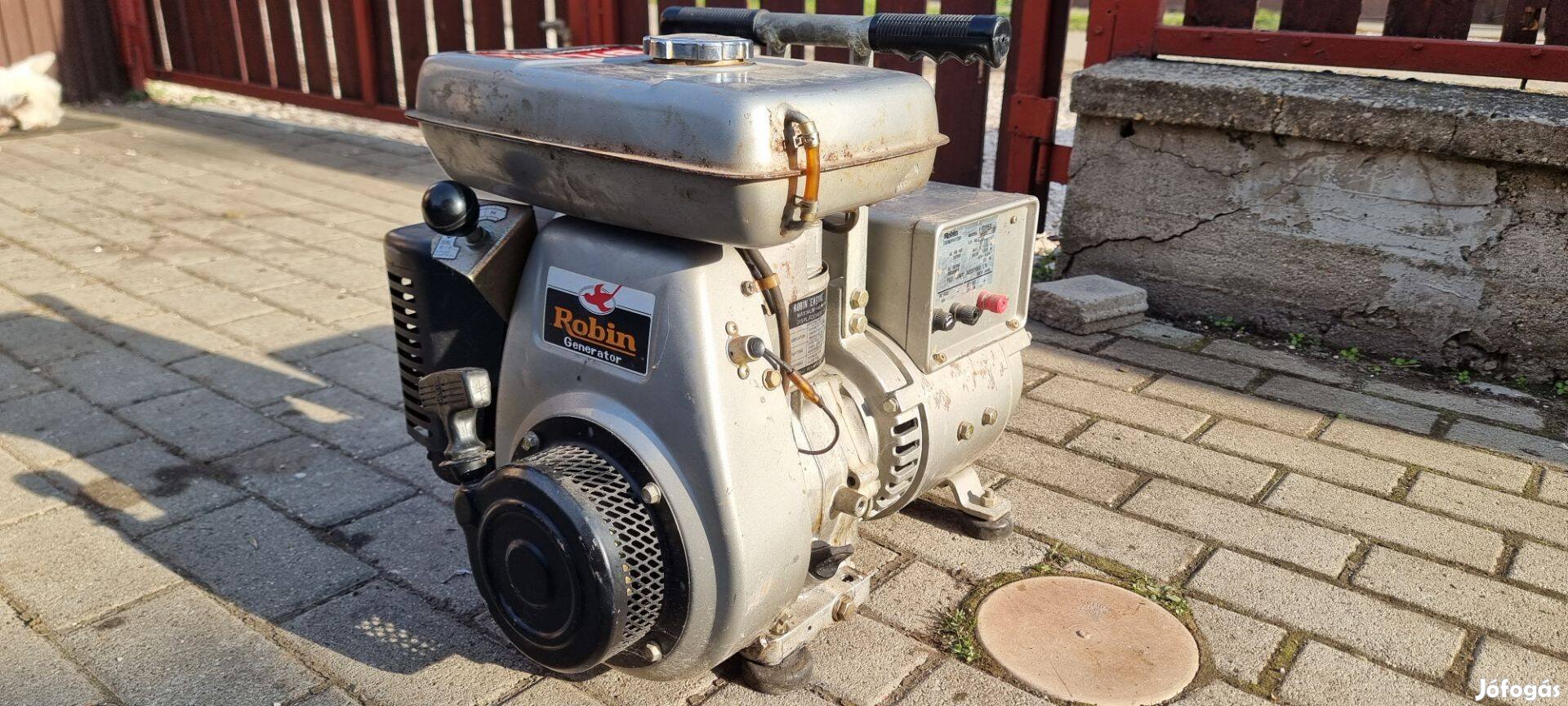 Robin Japán aggregátor generátor áramfejlesztő 1.5kW 5Le motorral