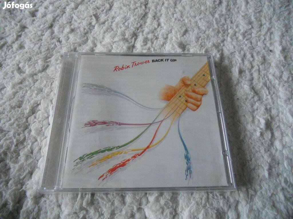 Robin Trower : Back it up CD ( Új, Fóliás)