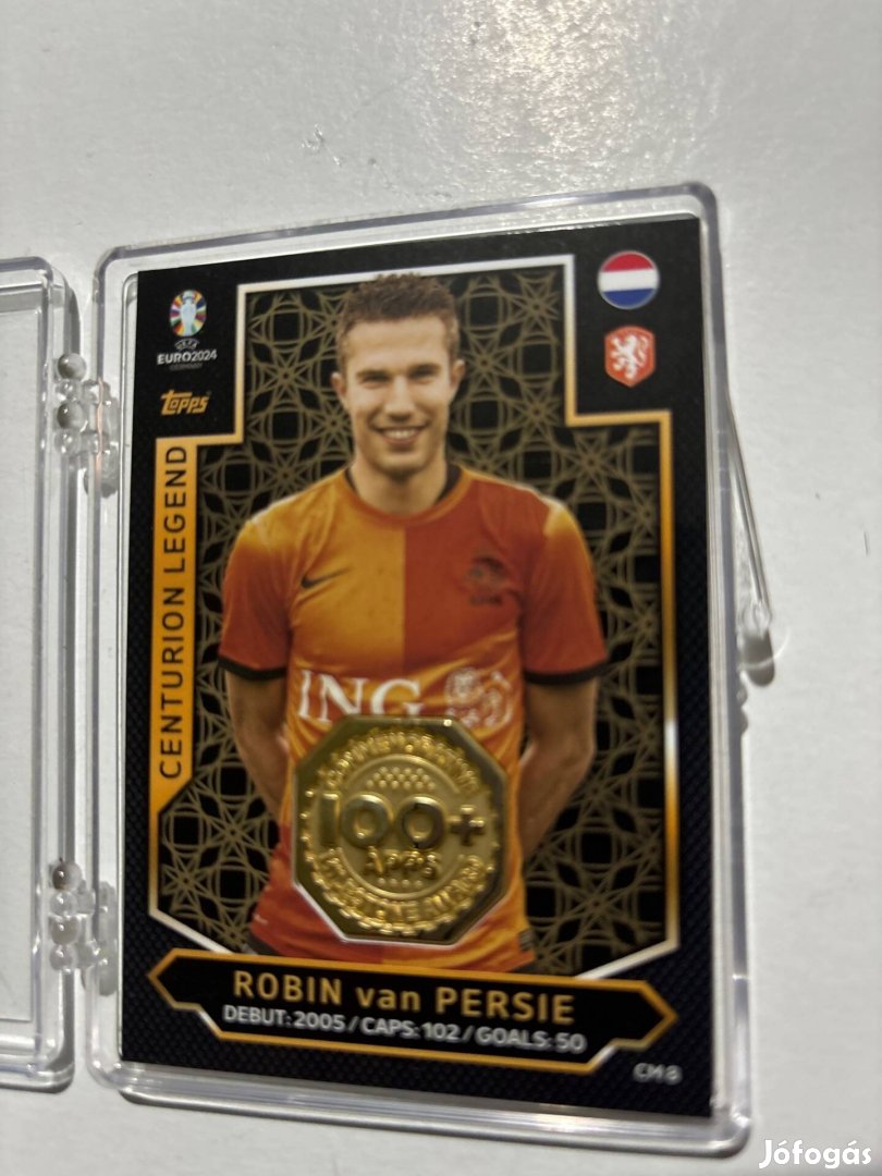 Robin Van Persie Coin Darabos focis kártya