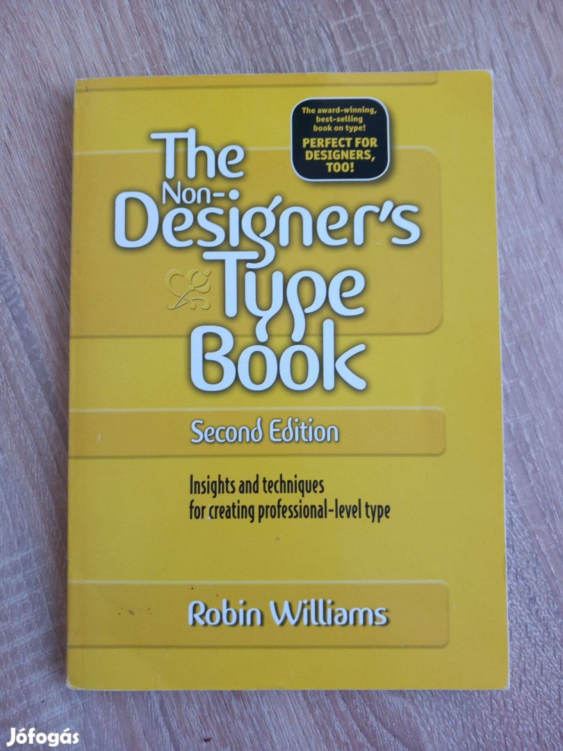 Robin Williams: The Non-Designer's Type Book (angol nyelvű)