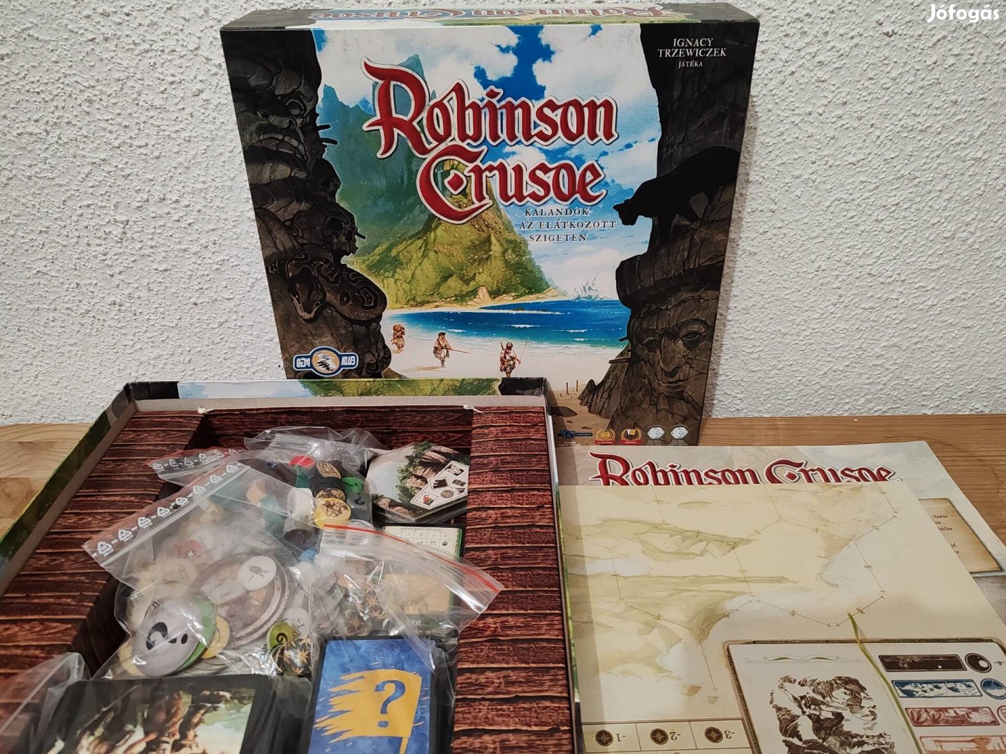 Robinson Crusoe társasjáték 