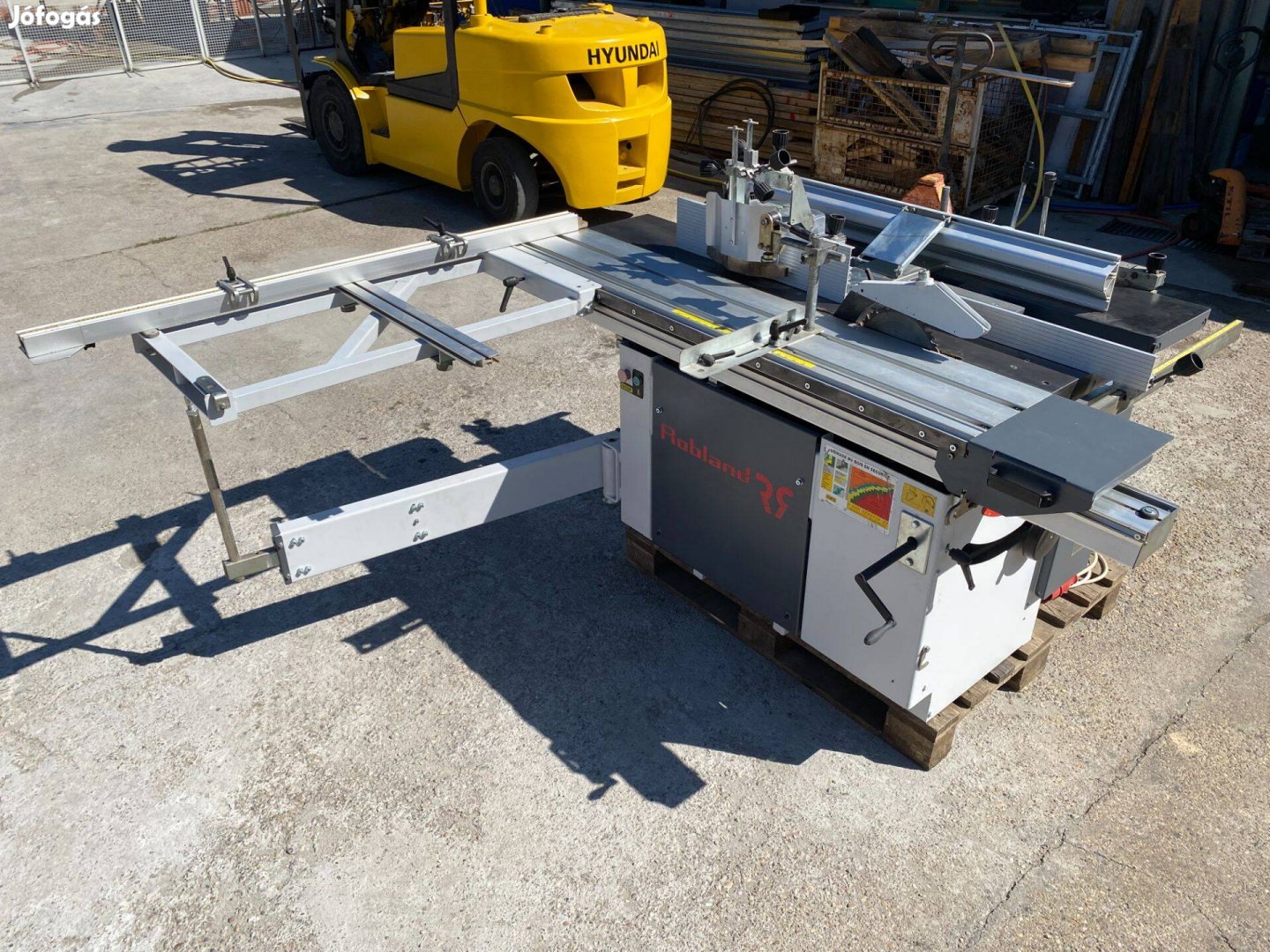 Robland faipari kombináltgép gyalugép lapszabász hosszlyukfú