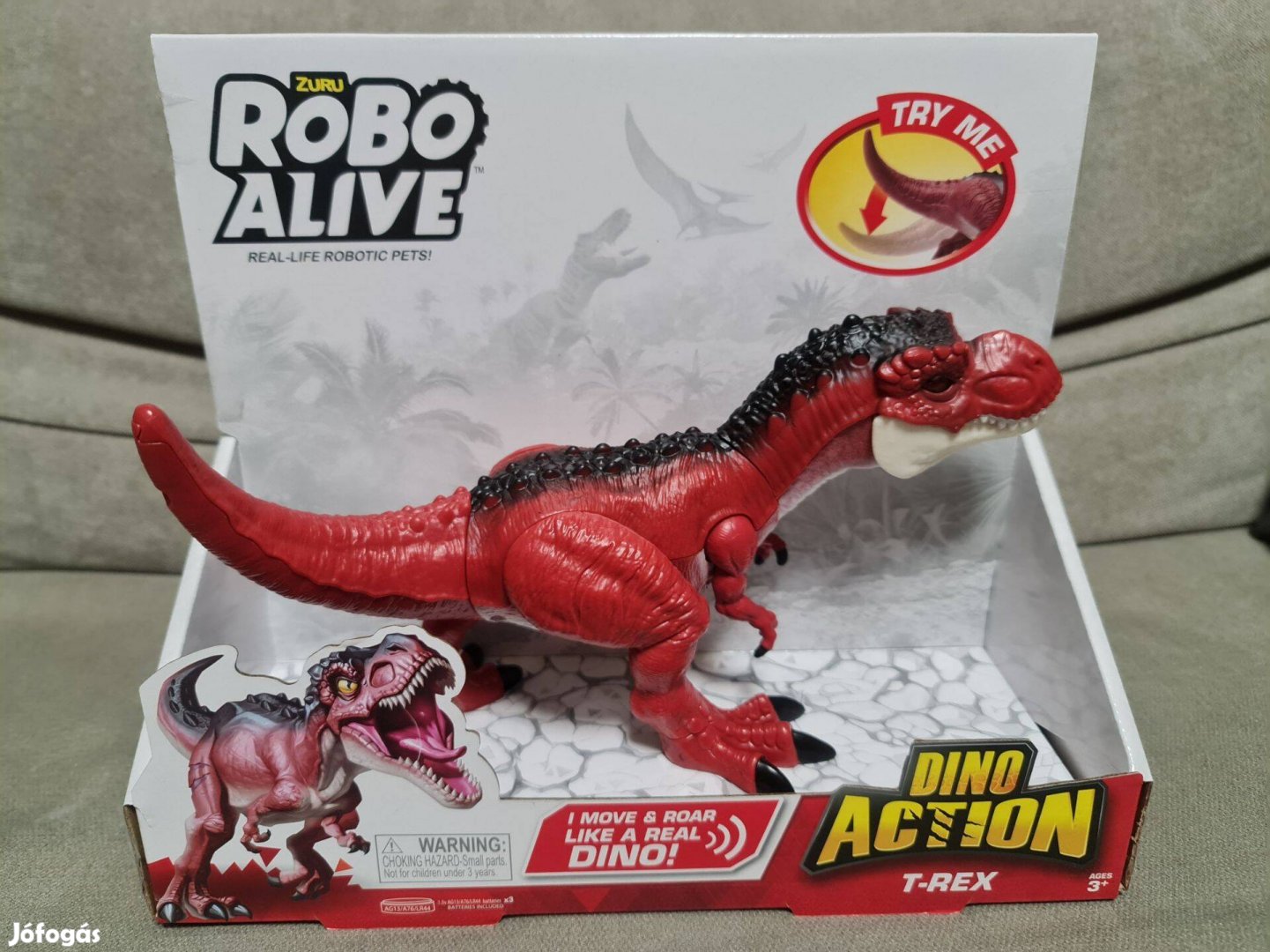 Robo Alive Dino Action - T-Rex. Új bontatlan