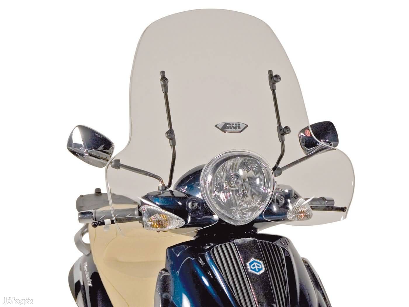 Robogó szélvédő GiVi 43x70cm - Piaggio Beverly 500 03-08, Tourer 400 2