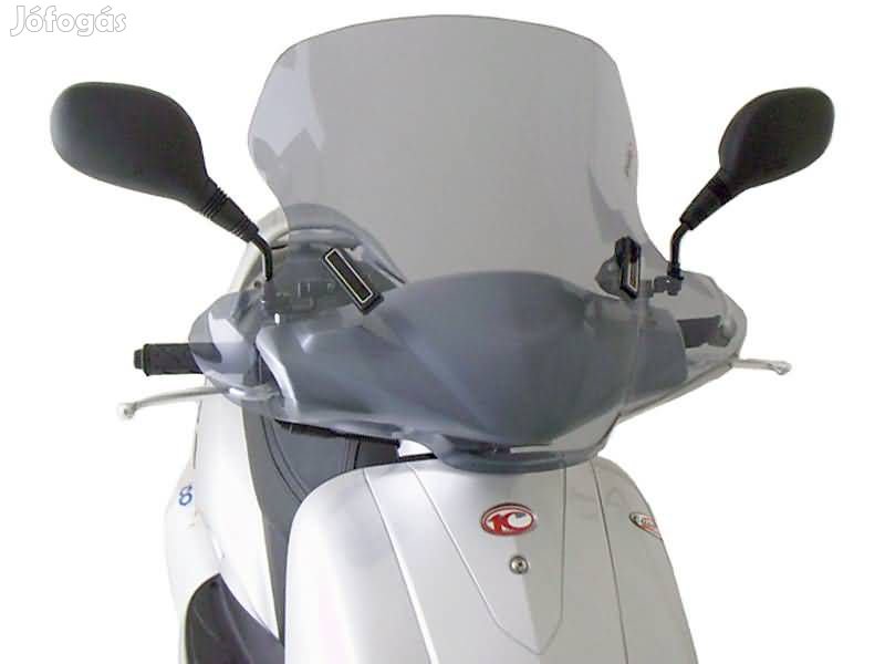 Robogó szélvédő Puig City Touring füst - Kymco Vitality 50 (04-14)