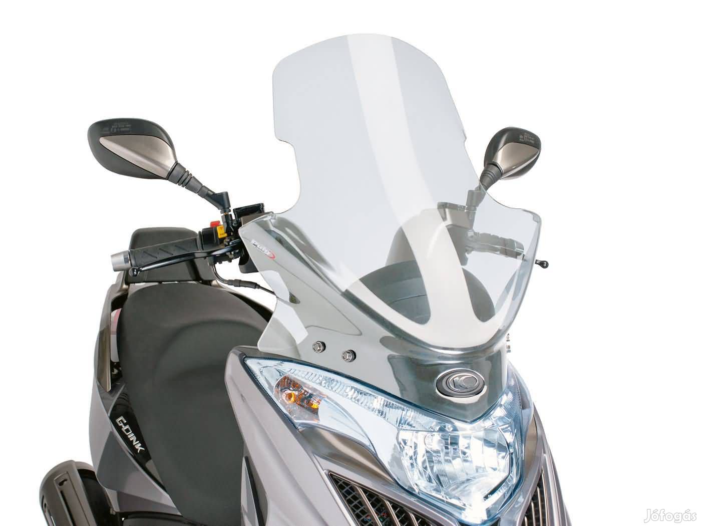 Robogó szélvédő Puig V-Tech Touring átlátszó - Kymco Grand Dink, Yager