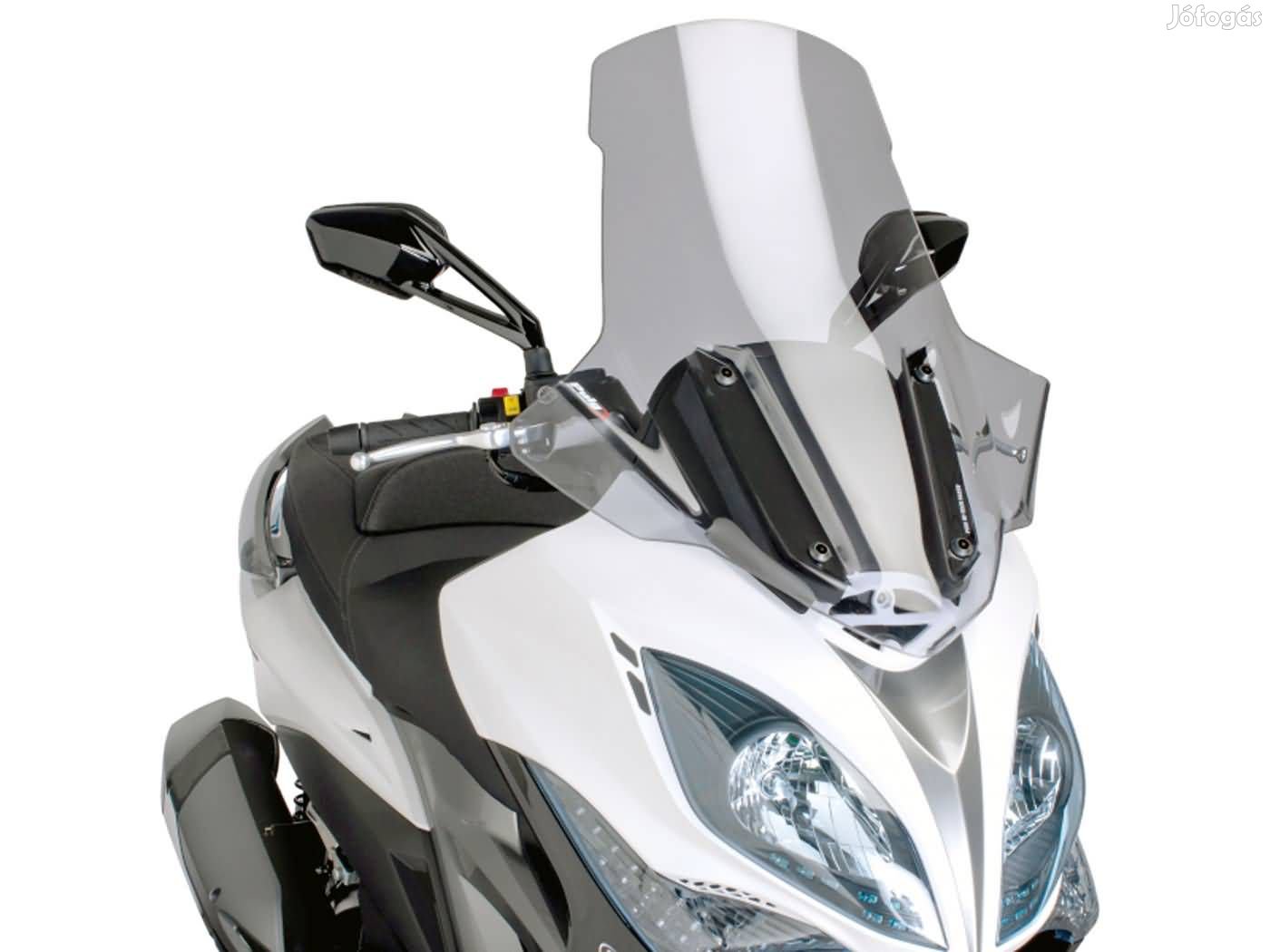 Robogó szélvédő Puig V-Tech Touring füst, Kymco Xciting 400i