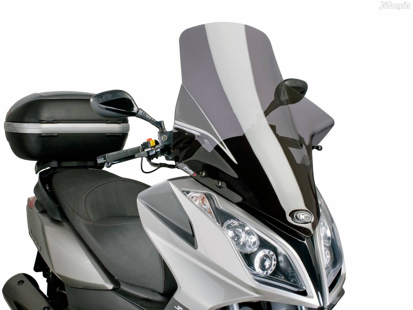 Robogó szélvédő Puig V-Tech Touring sötét füst - Kymco Downtown 125i,