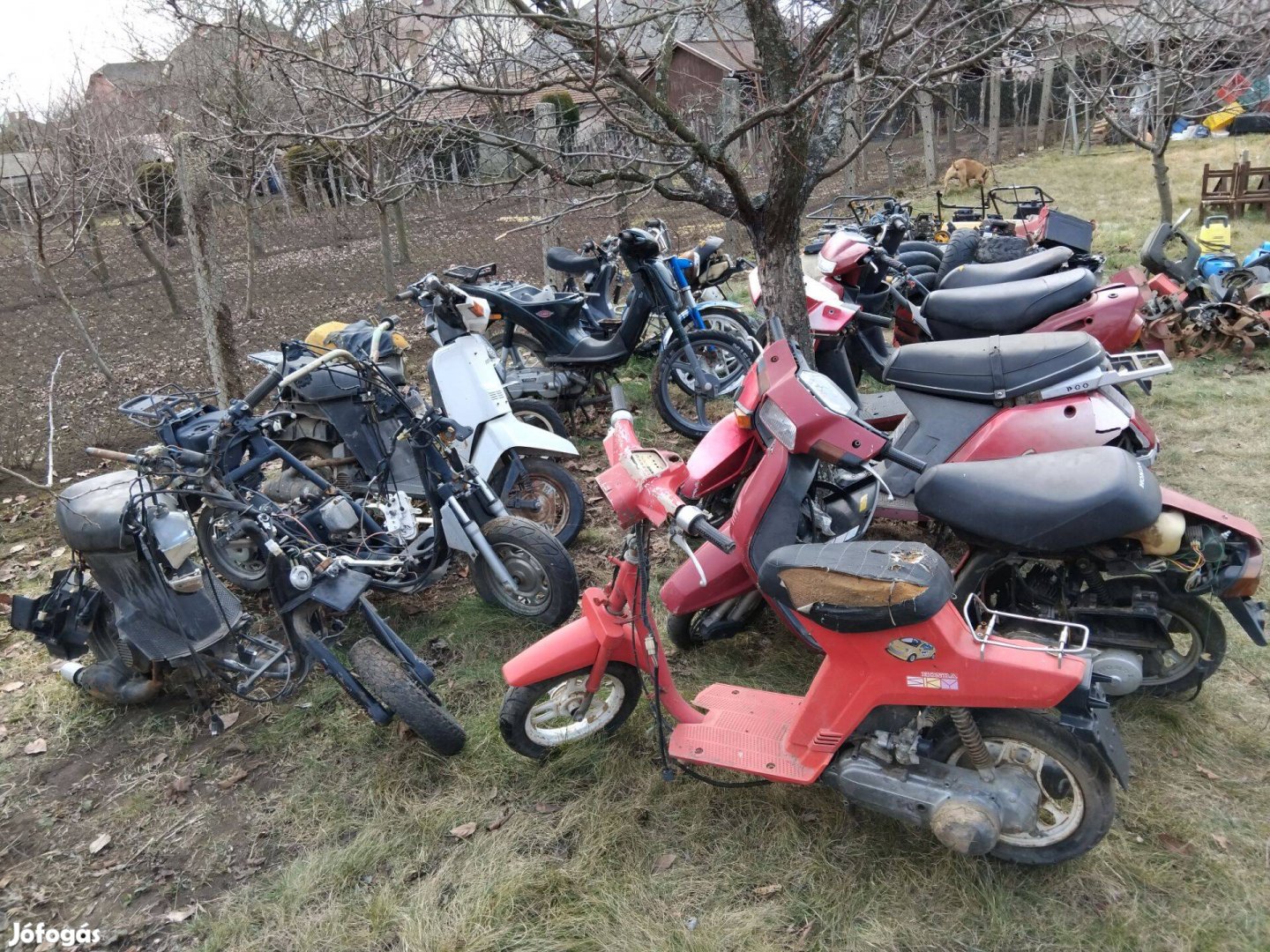 Robogók matuzsálemek + alkatrészek
