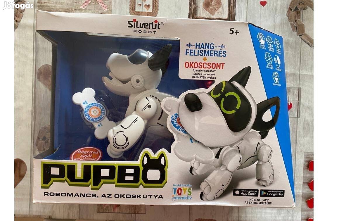 Robomancs az okos kutya, robot kutya, új